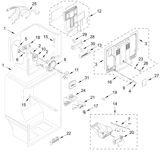 Diagram for WRTX7419SB00