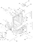Diagram for Tub And Frame Parts