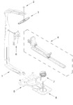 Diagram for Upper Wash And Rinse Parts