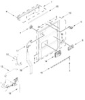 Diagram for Control Panel And Inner Door Parts