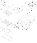 Diagram for Internal Oven Parts