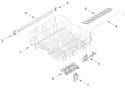 Diagram for Upper Rack And Track Parts