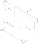 Diagram for Oven Door Parts