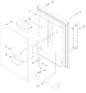 Diagram for Refrigerator Door Parts