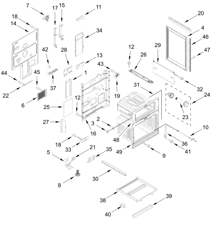 Diagram for KFED500ESS08