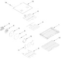 Diagram for Internal Oven Parts