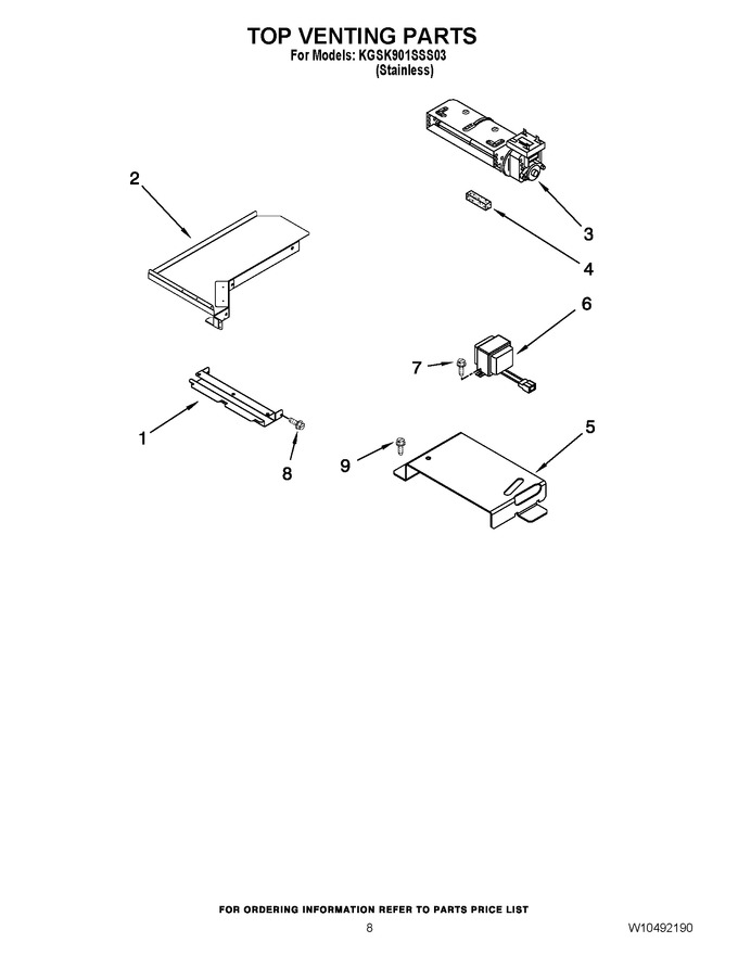 Diagram for KGSK901SSS03