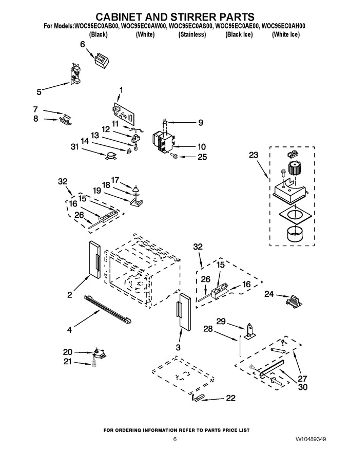 Diagram for WOC95EC0AW00