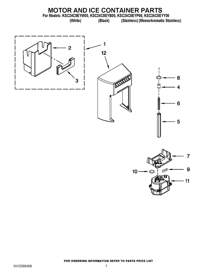 Diagram for KSC24C8EYB00