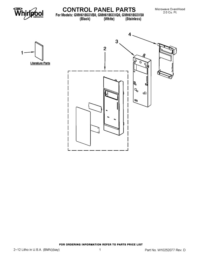 Diagram for GMH6185XVS0
