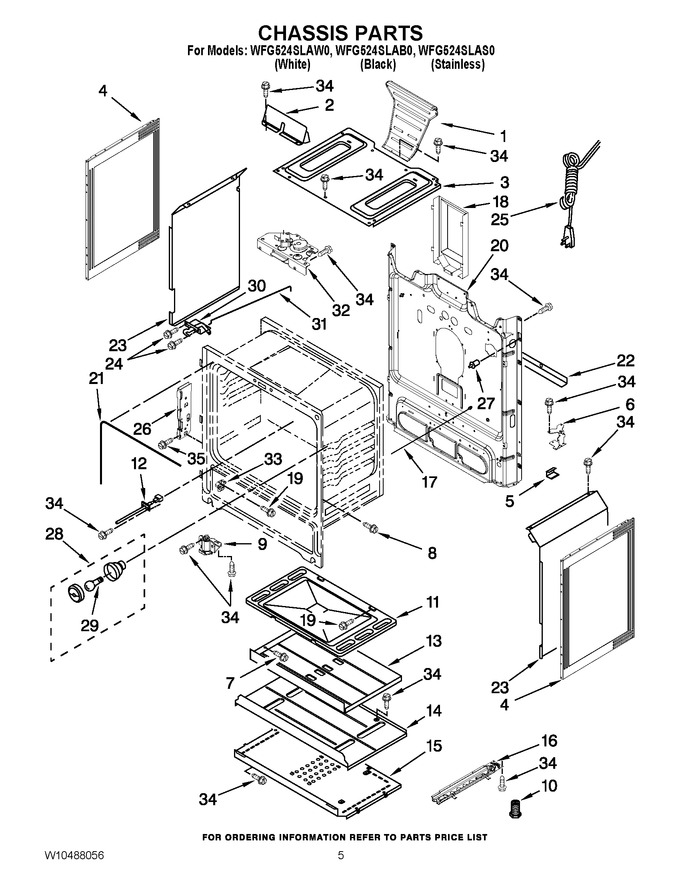 Diagram for WFG524SLAB0