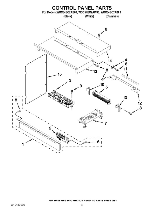 Diagram for WOC54EC7AW00