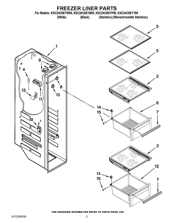 Diagram for KSC24C8EYW00