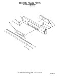 Diagram for 09 - Control Panel Parts