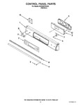 Diagram for 09 - Control Panel Parts