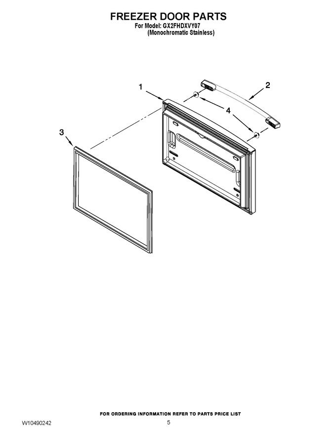Diagram for GX2FHDXVY07