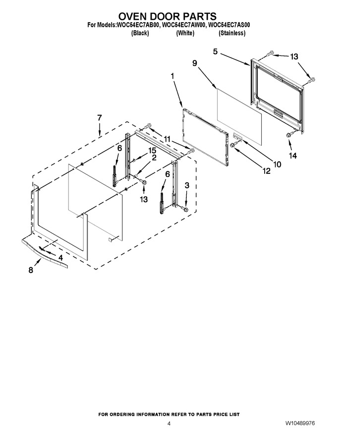 Diagram for WOC54EC7AS00