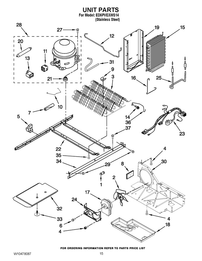 Diagram for ED5PVEXWS14