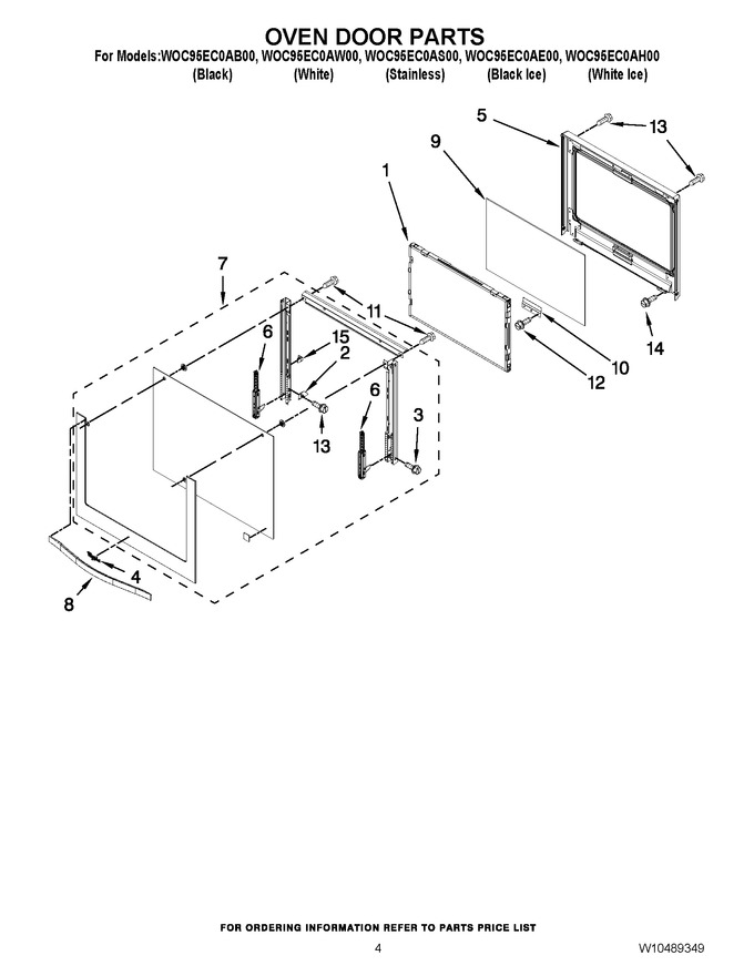 Diagram for WOC95EC0AW00
