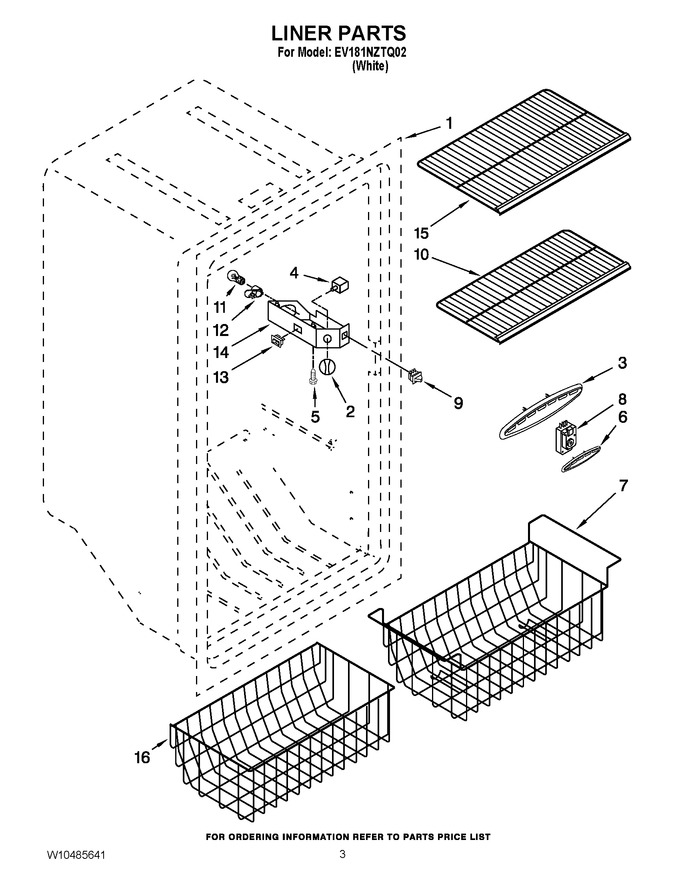 Diagram for EV181NZTQ02