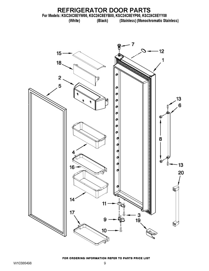 Diagram for KSC24C8EYY00