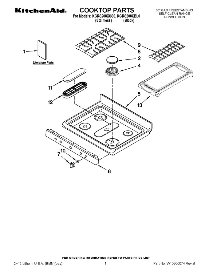 Diagram for KGRS208XBL0