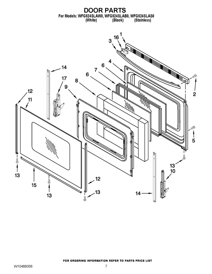 Diagram for WFG524SLAB0