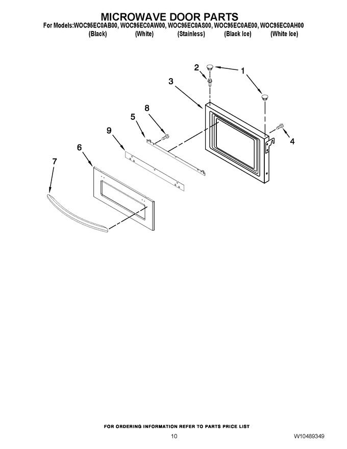 Diagram for WOC95EC0AW00