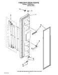 Diagram for 07 - Freezer Door Parts