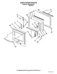 Diagram for 03 - Oven Door Parts