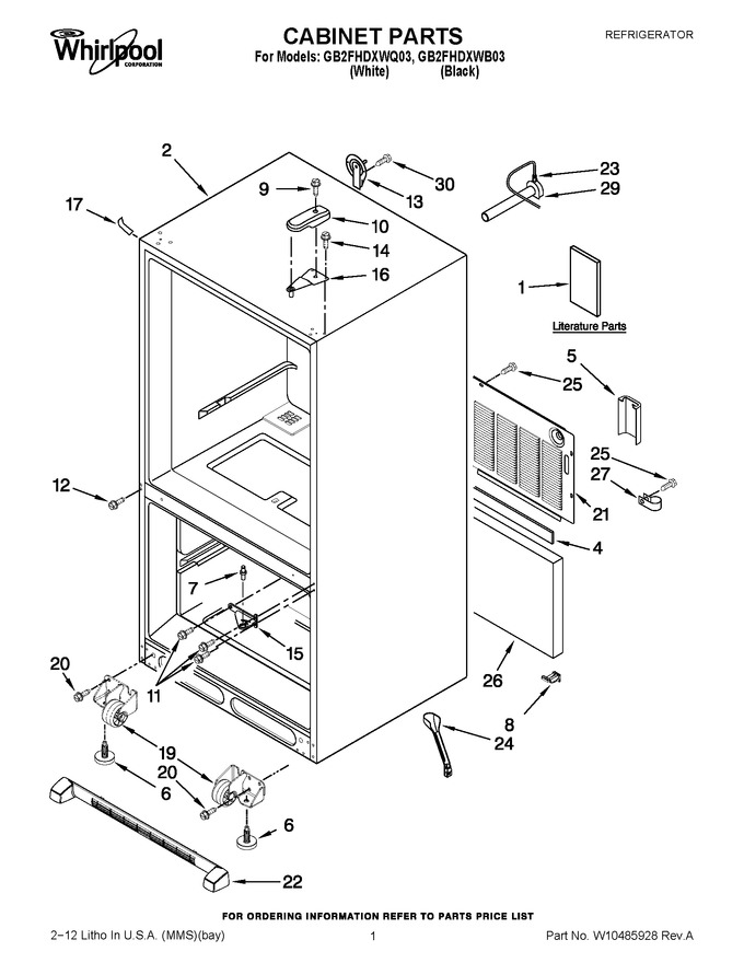 Diagram for GB2FHDXWQ03