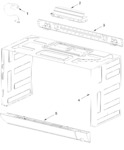 Diagram for Cabinet And Installation Parts