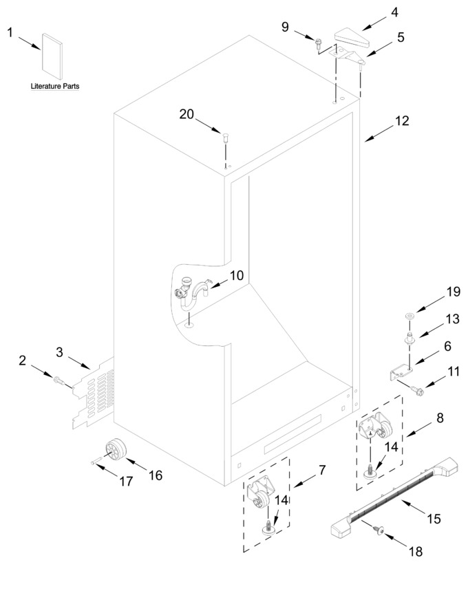 Diagram for WZF34X18DW09