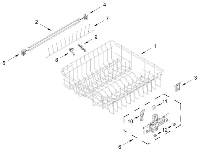 Diagram for WDT750SAKB4