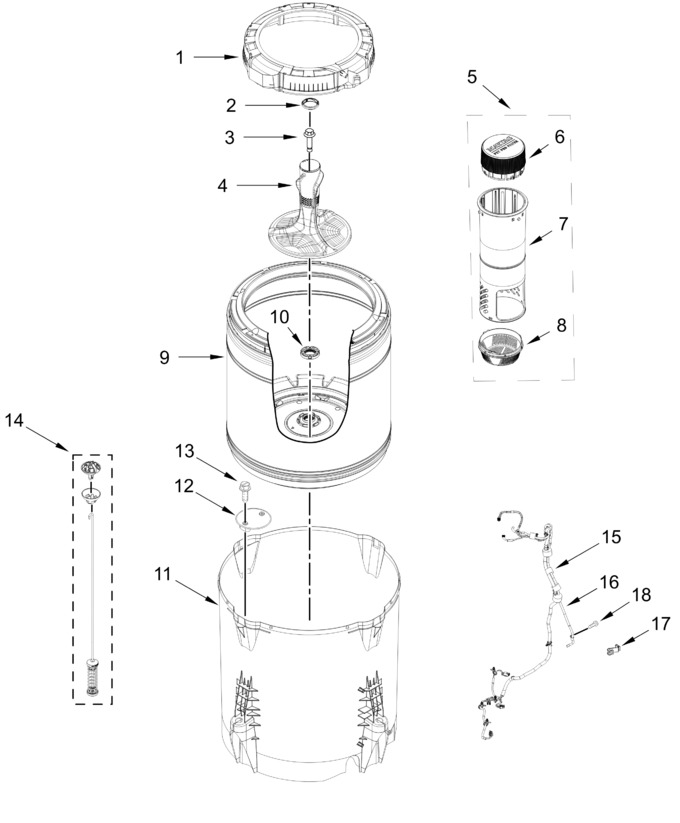 Diagram for MTW7405RR1