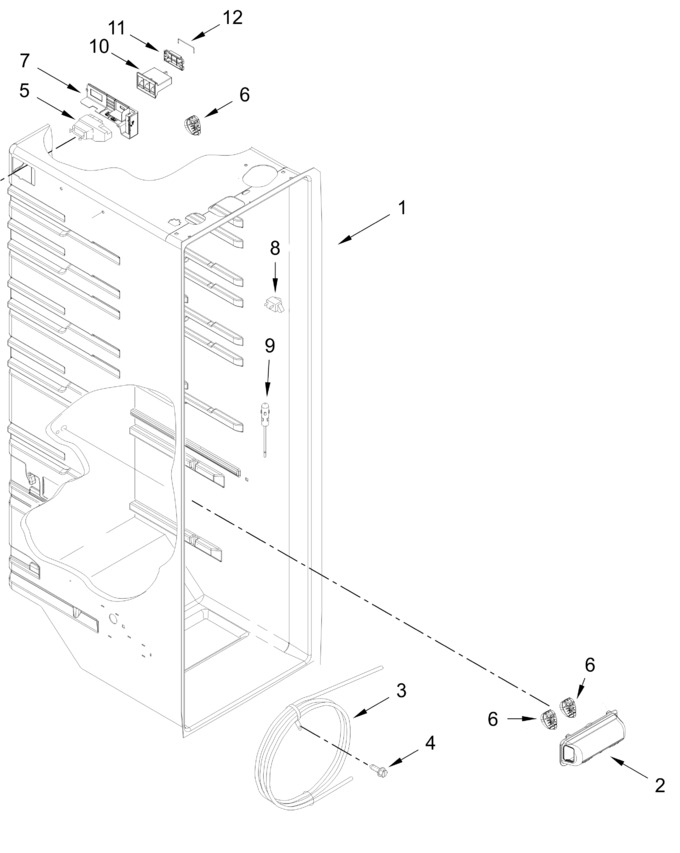 Diagram for ASI2575GRW12