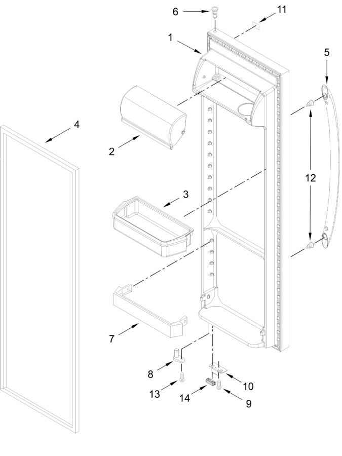 Diagram for ASI2575GRW12