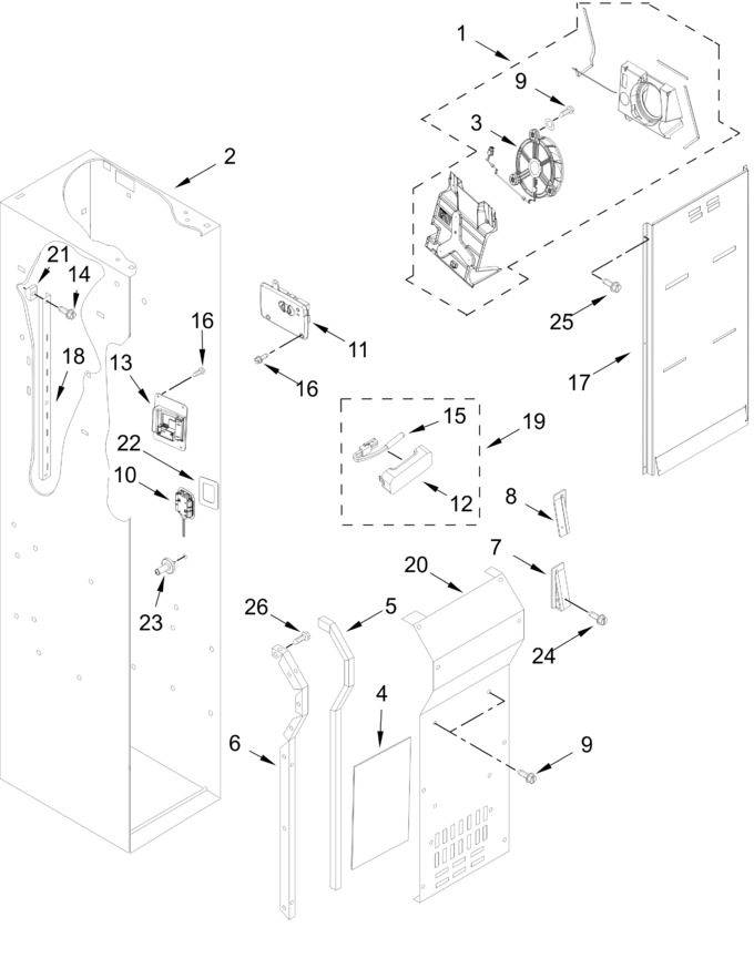 Diagram for KBSD736SPS00
