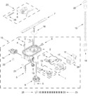 Diagram for Pump, Washarm And Motor Parts