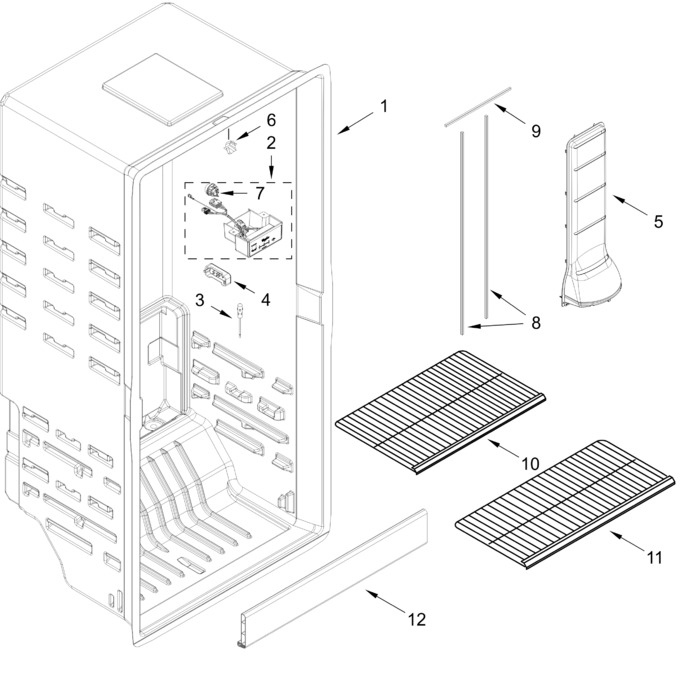 Diagram for WZF34X16DW11