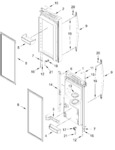 Diagram for Refrigerator Door Parts