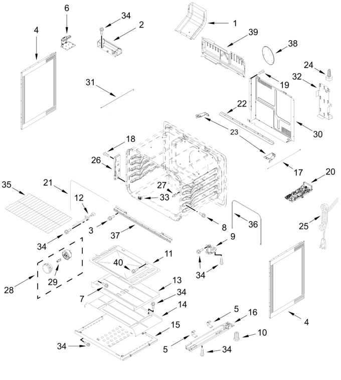 Diagram for WSGS3330TW0