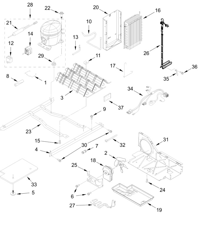 Diagram for ASI2575GRS08