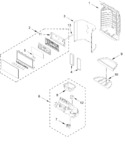 Diagram for Dispenser Front Parts