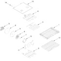 Diagram for Internal Oven Parts