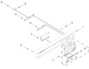 Diagram for Control Panel And Latch Parts