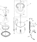 Diagram for Basket And Tub Parts