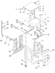 Diagram for Top And Cabinet Parts
