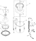 Diagram for Basket And Tub Parts