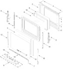 Diagram for Door Parts